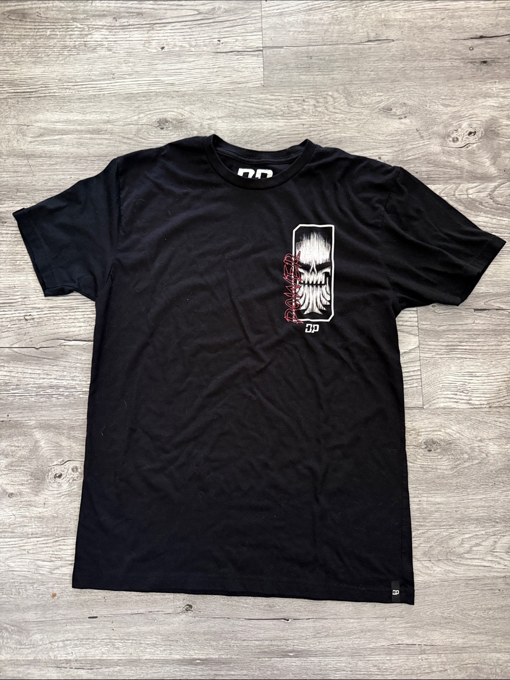 Black Graphic Short-Sleeve Men’s T-Shirt